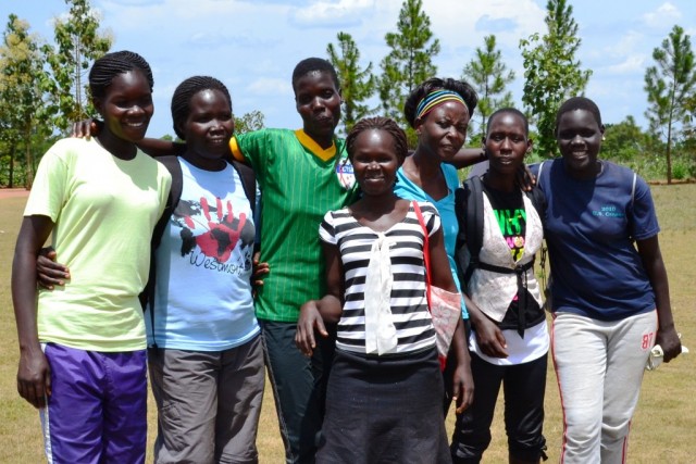 The Ugandan women who attended Jane's coaching clinic